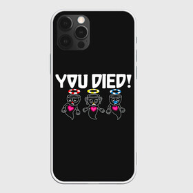 Чехол для iPhone 12 Pro Max с принтом You Died , Силикон |  | arkade | cup head | cuphead | game | games | аркада | игра | игры | кап хэд | капхед | купа хэд | сгз руфв | сгзруфв | чашкоголовый