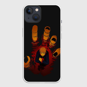 Чехол для iPhone 13 с принтом Итадори Юдзи ,  |  | finger | fushiguro | gojo | hand | itadori | jujutsu | kaisen | kugisaki | megumi | nobaru | satoru | sukuna | yuji | битва | гето | годжо | дзюго | итадори | кенто | кугисаки | магическая | махито | мегуми | нанами | нобара | пальцы | рука | сатору | суг