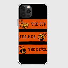 Чехол для iPhone 12 Pro Max с принтом CUP MUG DEVIL , Силикон |  | arkade | cup head | cuphead | game | games | аркада | игра | игры | кап хэд | капхед | купа хэд | сгз руфв | сгзруфв | чашкоголовый