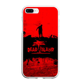 Чехол для iPhone 7Plus/8 Plus матовый с принтом Island of blood , Силикон | Область печати: задняя сторона чехла, без боковых панелей | dead island | game | games | zombi | zomby | апокалепсис | апокалипсис | вуфв шыдфтв | дэд исланд | зомби | игра | игры | мертвый остров