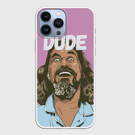 Чехол для iPhone 13 Pro Max с принтом 2939981 ,  |  | big lebowski | donney | dude | lebowski | the big lebowski | the dude | walter | большой лебовски | лебовски | чувак