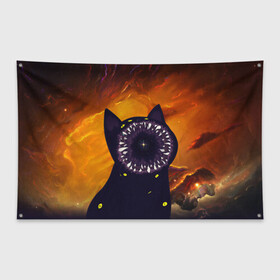 Флаг-баннер с принтом Космический кот | Space Cat (Z) , 100% полиэстер | размер 67 х 109 см, плотность ткани — 95 г/м2; по краям флага есть четыре люверса для крепления | cat | cats | colors | galaxy | meow | paints | space | star
nebula | абстракция | вселенная | галактика | звезда | звезды | космический | кот | котик | котики | коты | кошка | кошки | красивая кошка | краски | мяу | планеты