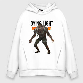 Мужское худи Oversize хлопок с принтом Dying light Зараженный , френч-терри — 70% хлопок, 30% полиэстер. Мягкий теплый начес внутри —100% хлопок | боковые карманы, эластичные манжеты и нижняя кромка, капюшон на магнитной кнопке | Тематика изображения на принте: dying light | аномалия | зараженный | монстр | мутант | ужасы | урод | хоррор