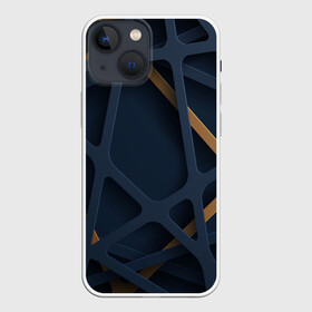 Чехол для iPhone 13 mini с принтом Паутина ,  |  | геометрия | движение | линии | объем | паутина | текстиура | узор