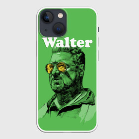 Чехол для iPhone 13 mini с принтом Walter The Big Lebowski ,  |  | big lebowski | donney | dude | lebowski | the big lebowski | the dude | walter | большой лебовски | лебовски | чувак