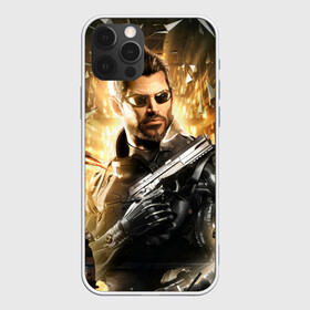 Чехол для iPhone 12 Pro с принтом Adam Jensen , силикон | область печати: задняя сторона чехла, без боковых панелей | cyberpunk | deus ex | game | games | адам дженсен | будущее | деус екс | деус экс | игра | игры | киберпанк