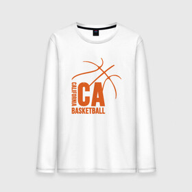 Мужской лонгслив хлопок с принтом California Basket , 100% хлопок |  | basketball | game | lakers | nba | sport | streetball | баскетбол | баскетболист | игра | игрок | калифорния | мяч | нба | спорт | стритбол | тренер