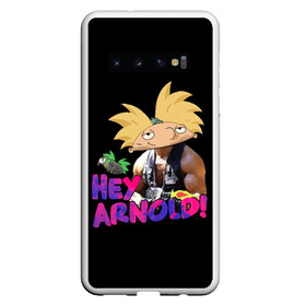 Чехол для Samsung Galaxy S10 с принтом Hey Arnold (Predator) , Силикон | Область печати: задняя сторона чехла, без боковых панелей | Тематика изображения на принте: arnie | arnold | burt | gerald | hey | johanssen | martin | nickelodeon | predator | арни | арнольд | берт | джеральд | джохансен | мартин | мульт | мультфильм | никелодеон | хищник | шварценеггер | эй