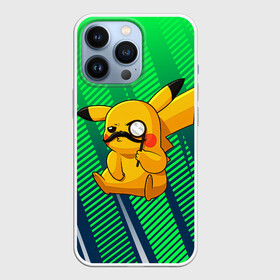 Чехол для iPhone 13 Pro с принтом Детектив Пикачу ,  |  | anime | picachu | pikachu | аниме | милый | пика | пикачу | покебол | покемон