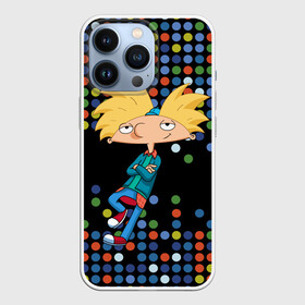 Чехол для iPhone 13 Pro с принтом Хей, Арнольд ,  |  | hey arnold | nickelodeon | арнольд | арнольд шортмэн | мультсериал | школьные приключения | эй