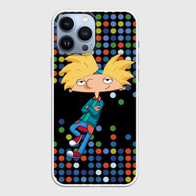 Чехол для iPhone 13 Pro Max с принтом Хей, Арнольд ,  |  | Тематика изображения на принте: hey arnold | nickelodeon | арнольд | арнольд шортмэн | мультсериал | школьные приключения | эй