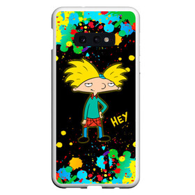 Чехол для Samsung S10E с принтом Эй Арнольд! Hey Arnold , Силикон | Область печати: задняя сторона чехла, без боковых панелей | Тематика изображения на принте: arnold shortman | helga pataki | hey | hey arnold | nickelodeon | арнольд | арнольд шортмэн | гарольд | детям | джеральд | мальчик | мультфильм | никелодеон | парень | репоголовый | ронда | сидни | старые мультики | стинки