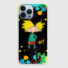 Чехол для iPhone 13 Pro Max с принтом Эй, Арнольд   Hey, Arnold ,  |  | Тематика изображения на принте: arnold shortman | helga pataki | hey | hey arnold | nickelodeon | арнольд | арнольд шортмэн | гарольд | детям | джеральд | мальчик | мультфильм | никелодеон | парень | репоголовый | ронда | сидни | старые мультики | стинки