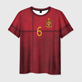 Мужская футболка 3D+ с принтом Коке Испания , 100% микрофибра | круглый вырез горловины, длина до линии бедер | 2021 | championship | cup | dzyuba | koke | russia | world | европы | испания | коке | мира | мундиаль | форма | футбол | футболист | чемпионат
