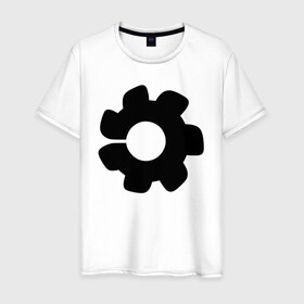 Мужская футболка хлопок с принтом Housemarque , 100% хлопок | прямой крой, круглый вырез горловины, длина до линии бедер, слегка спущенное плечо. | games | housemarque | logo | playstation | ps5 | returnal