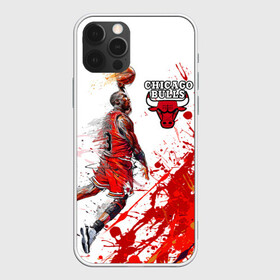 Чехол для iPhone 12 Pro Max с принтом CHICAGO BULLS [9] , Силикон |  | basketball | bulls | chicago | chicago bulls | jordan | nba | баскетбол | джордан | нба | чикаго буллз