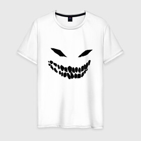 Мужская футболка хлопок с принтом Ghost face , 100% хлопок | прямой крой, круглый вырез горловины, длина до линии бедер, слегка спущенное плечо. | disturbed | drain | face | ghost | дрейн | монстр | призрак