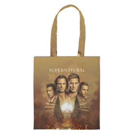 Шоппер 3D с принтом Supernatural , 100% полиэстер | Плотность: 200 г/м2; Размер: 34×35 см; Высота лямок: 30 см | Тематика изображения на принте: belphegor | castiel | dean winchester | jack kline | sam winchester | sn | spn | supernatural | vdzabma | бельфегор | джек клайн | дин винчестер | кастиель | кастиэль | сверхъестественное | сн | спн | сэм винчестер