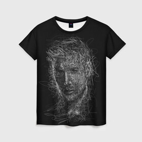 Женская футболка 3D с принтом SPN Dean Winchester , 100% полиэфир ( синтетическое хлопкоподобное полотно) | прямой крой, круглый вырез горловины, длина до линии бедер | dean winchester | sn | spn | supernatural | vdzabma | дин винчестер | сверхъестественное | сн | спн