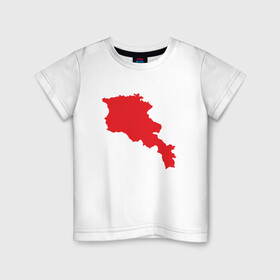 Детская футболка хлопок с принтом Armenia Map , 100% хлопок | круглый вырез горловины, полуприлегающий силуэт, длина до линии бедер | armenia | armenya | арарат | армения | армяне | армянин | арцах | горы | ереван | кавказ | карта | народ | саркисян | ссср | страна | флаг