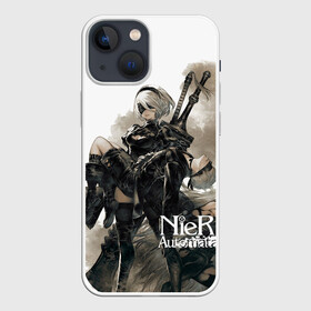 Чехол для iPhone 13 mini с принтом Nier: Automata ,  |  | 2b | 9s | a2 | nier | nier: automata | yorha | игры | нир