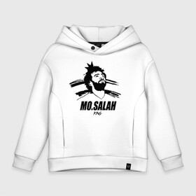 Детское худи Oversize хлопок с принтом MO.SALAH KING , френч-терри — 70% хлопок, 30% полиэстер. Мягкий теплый начес внутри —100% хлопок | боковые карманы, эластичные манжеты и нижняя кромка, капюшон на магнитной кнопке | basel | champion | chelsea | fifa | lfc | liverpool | mo salah | mohamed salah | mokawloon | roma | soccer | uefa | базель | египет | ливерпуль | лига чемпионов | лфк | мокавлун | мохаммед салах | рома | уефа | фифа | футбол