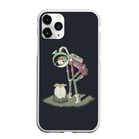 Чехол для iPhone 11 Pro матовый с принтом Bonsticks 2 , Силикон |  | alien | art | bonsticks | bonsticks 2 | drawing | egg | game | man | space | spacesuit | арт | бонстики | бонстики 2 | игра | космос | рисунок | скафандр | человечек | чужой | яйцо