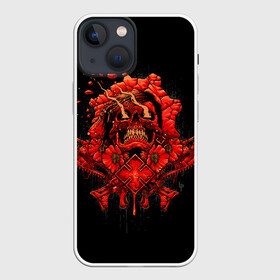 Чехол для iPhone 13 mini с принтом Gears Squad ,  |  | game | games | gears of war | gow | гирс оф вар | гов | игра | игры | маркус феникс | пуфкы ща цфк