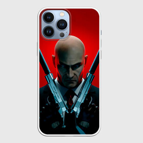 Чехол для iPhone 13 Pro Max с принтом Agent here ,  |  | Тематика изображения на принте: agent 47 | game | games | hitman | hitmen | агент 47 | игра | игры | ршеьфт | хитман | хитмэн