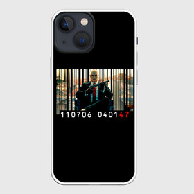 Чехол для iPhone 13 mini с принтом Hello agent ,  |  | agent 47 | game | games | hitman | hitmen | агент 47 | игра | игры | ршеьфт | хитман | хитмэн