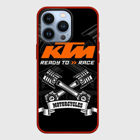 Чехол для iPhone 13 Pro с принтом KTM MOTORCYCLES   КТМ МОТОЦИКЛЫ ,  |  | Тематика изображения на принте: ktm | ktm duke | motorcycle. | байк | байкер | ктм | ктм дюк | мотоспорт | мототехника | мотоцикл | мотоциклист | скутер