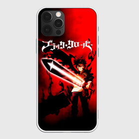 Чехол для iPhone 12 Pro Max с принтом Чёрный Аста красный туман , Силикон |  | asta | black bulls | black clover | quartet knights | yuno | акума | аниме | аста | блэк кловер | буракку куро:ба | демон | королевство клевера | король магов | лихт | магна | манга | пятилистник | черный бык | чёрный клев