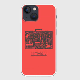 Чехол для iPhone 13 mini с принтом Secret case ,  |  | agent 47 | game | games | hitman | hitmen | агент 47 | игра | игры | ршеьфт | хитман | хитмэн