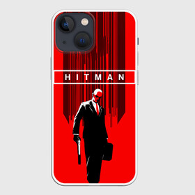 Чехол для iPhone 13 mini с принтом Сорок седьмой ,  |  | agent 47 | game | games | hitman | hitmen | агент 47 | игра | игры | ршеьфт | хитман | хитмэн