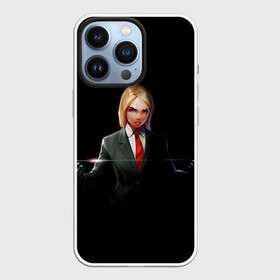 Чехол для iPhone 13 Pro с принтом Hitwoman ,  |  | Тематика изображения на принте: agent 47 | game | games | hitman | hitmen | агент 47 | игра | игры | ршеьфт | хитман | хитмэн
