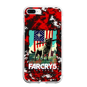 Чехол для iPhone 7Plus/8 Plus матовый с принтом farcry5 , Силикон | Область печати: задняя сторона чехла, без боковых панелей | doge | farcry | fc 5 | fc5 | фар край