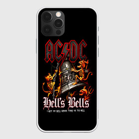 Чехол для iPhone 12 Pro с принтом AC DC Hells Bells , силикон | область печати: задняя сторона чехла, без боковых панелей | ac dc | acdc | back in black | columbia | epic | force | guitar | pop | rock | vevo | ангус | ангус янг | ас дс | асдс | блюз | бон скотт | брайан джонсон | дэйв эванс | клифф уильямс | крис слейд | малькольм янг | рок | стиви янг | фил радд