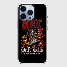 Чехол для iPhone 13 Pro с принтом AC DC Hells Bells ,  |  | ac dc | acdc | back in black | columbia | epic | force | guitar | pop | rock | vevo | ангус | ангус янг | ас дс | асдс | блюз | бон скотт | брайан джонсон | дэйв эванс | клифф уильямс | крис слейд | малькольм янг | рок | стиви янг | фил радд