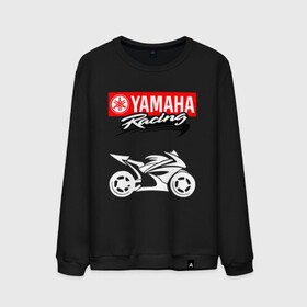 Мужской свитшот хлопок с принтом YAMAHA / ЯМАХА / RACING , 100% хлопок |  | motorcycle | yamaha | yzf r6. | байк | байкер | мотоспорт | мототехника | мотоцикл | мотоциклист | скутер | ямаха