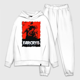 Мужской костюм хлопок OVERSIZE с принтом FARCRY  | ФАРКРАЙ ,  |  | farcry | fc 5 | fc5 | фар край
