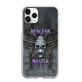 Чехол для iPhone 11 Pro матовый с принтом DM Dungeon Master SKULL , Силикон |  | dd | dm | dungeon master | dungeons and dragons | skull | днд | мастер подземелий | подземелья и драконы