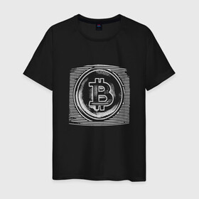 Мужская футболка хлопок с принтом Биткоин оптическая иллюзия , 100% хлопок | прямой крой, круглый вырез горловины, длина до линии бедер, слегка спущенное плечо. | Тематика изображения на принте: binance | bitcoin | blockchain | btc | crypto | dogecoin | ethereum | optical illusion | tether | xrp | бинанс | блокчейн | валюта | деньги | доге | криптовалюта | майнер | майнинг | цифровая валюта | цифровое золото | эфир