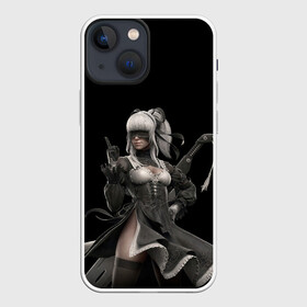 Чехол для iPhone 13 mini с принтом Nier: Automata ,  |  | Тематика изображения на принте: automata | game | nier | robots | yorha | андроид | аниме | воин | девушка | игра | нир | робот | самурай | экшн