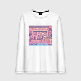 Мужской лонгслив хлопок с принтом Vaporwave Coffee Shop , 100% хлопок |  | art | bar | camera | digital life | japan | japanese | pink art | record | social life | tokyo | vhs | window | windows | аниме | арт | бар | вапорвейв | запись | иллюстрация | камера | комиксы | кофе | кофейня | кофешоп | манга | окно | парова