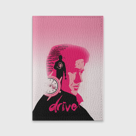 Обложка для паспорта матовая кожа с принтом drive , натуральная матовая кожа | размер 19,3 х 13,7 см; прозрачные пластиковые крепления | Тематика изображения на принте: drive | драйв | кино | райан гослинг | фильмы