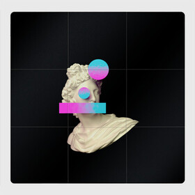 Магнитный плакат 3Х3 с принтом Статуя Греческая , Полимерный материал с магнитным слоем | 9 деталей размером 9*9 см | Тематика изображения на принте: аполлоны | афродита | девушка | искусство | камень | керамика | мрамор