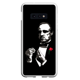 Чехол для Samsung S10E с принтом Крёстный Отец | The Godfather , Силикон | Область печати: задняя сторона чехла, без боковых панелей | corleone | dad | don | father | gangster | godfather | mafia | rose | the | vito | вито | гангстер | дон | корлеоне | крёстный | криминал | мафиози | мафиозник | мафия | отец | роза