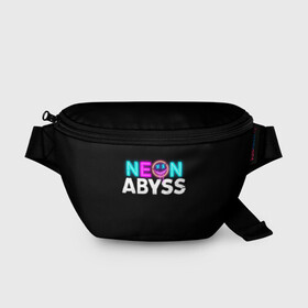 Поясная сумка 3D с принтом Neon Abyss , 100% полиэстер | плотная ткань, ремень с регулируемой длиной, внутри несколько карманов для мелочей, основное отделение и карман с обратной стороны сумки застегиваются на молнию | abyss | game | neon | абис | аид | бездна | игра | мрачный отряд | неон эбесс | эбис