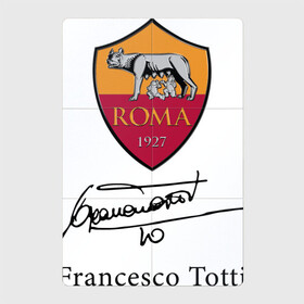 Магнитный плакат 2Х3 с принтом Francesco Totti Roma , Полимерный материал с магнитным слоем | 6 деталей размером 9*9 см | football | legend | roma | totti | wolf | волчица | италия | легенда | рим | тотти | футбол