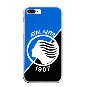 Чехол для iPhone 7Plus/8 Plus матовый с принтом FC ATALANTA / ФК АТАЛАНТА  , Силикон | Область печати: задняя сторона чехла, без боковых панелей | atalanta bergamasca calcio | fifa | football | football club. | sport | uefa | английская премьер лига | аталанта | лига финал | матч | спорт | уефа | финал | фифа | футбол | футбольный клуб